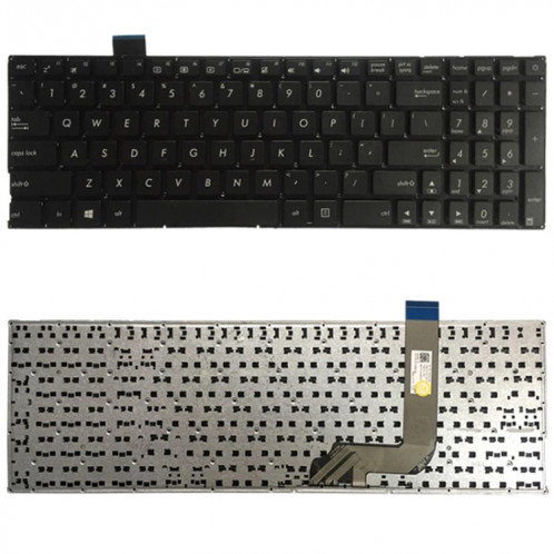 Version américaine Clavier pour Asus X542BA X542 X542B X542U X542UR X542BP X542UN X542UF X542UA X542UQ SH16791001-34