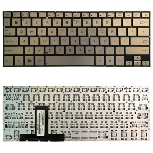 Version américaine Clavier pour Asus ZenBook UX31 UX31A UX31E UX31LA (argent) SH684S23-34