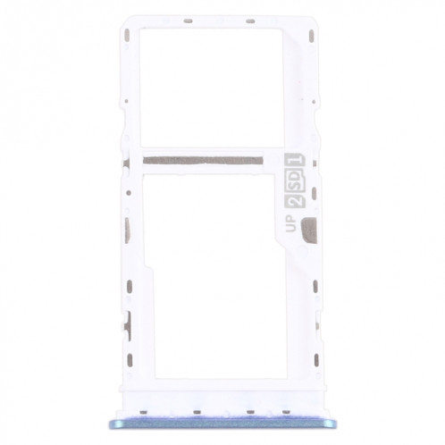 Plateau de carte SIM + plateau de carte SIM / plateau de carte micro SD pour Motorola Moto G10 XT2127-2 (gris) SH028H577-34