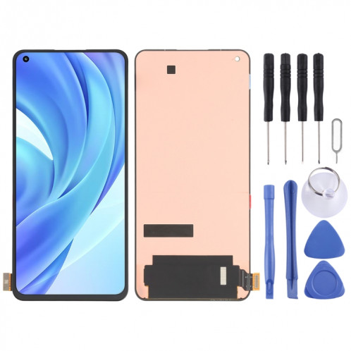 Écran à écran LCD d'origine AMOLED AMOLED et numériseur Assemblage complet de Xiaomi Mi 11 Lite M2101K9AG SH2059544-37