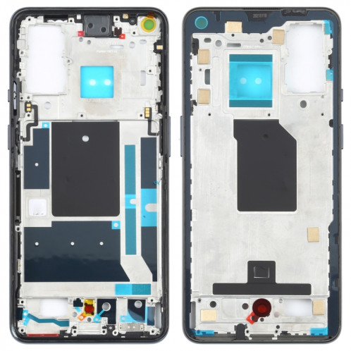 Pour OnePlus 9 (version UE/NA) plaque de lunette de cadre moyen (noir) SH071B532-37