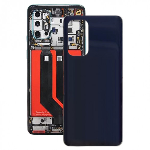 Pour le couvercle arrière de la batterie en verre OnePlus 9 (noir) SH21BL1185-34