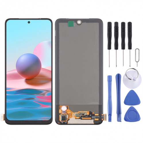 Matière amolée originale Écran LCD et numériseur Assemblage complet de Xiaomi Redmi Note 10 4G M2101K7AI, M2101K7AG SH2175312-37