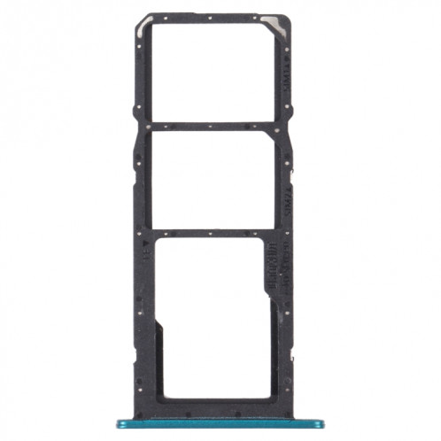 Plateau de carte SIM + plateau de carte SIM + plateau de carte micro SD pour Huawei Y7A (vert) SH215G1903-34