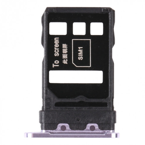 Plateau de carte SIM + plateau de carte SIM pour Huawei Nova 7 PRO 5G (Space Silver) SH29TS1955-34