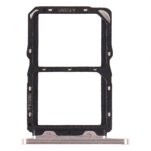 Plateau de carte SIM + plateau de carte SIM pour Huawei Nova 5T (argent) SH239S237-34