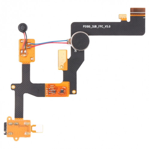 Jack Écouteur + Moteur vibrant + Câble de microphone Flex pour l'onglet Lenovo Yoga 3 10 YT3-X50F / X50M SH22991462-34