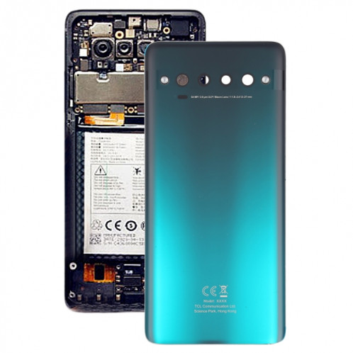 Couvercle arrière de la batterie d'origine pour TCL 10 PRO T799B T799H SH11GL274-36