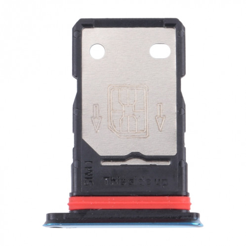 Pour plateau de carte SIM OnePlus Nord + plateau de carte SIM (bleu) SH673L562-34