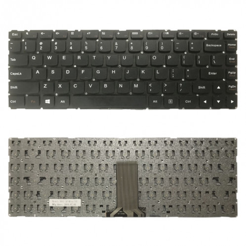 Clavier de version américaine pour Lenovo IdeaPad 500S-14 100S-14IH 100-14Ik U31 300S-14Ik SH27301849-35