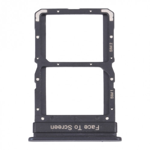 Plateau de carte SIM + plateau de carte SIM pour Xiaomi Redmi Note 10 PRO 5G (Noir) SH873B1667-34