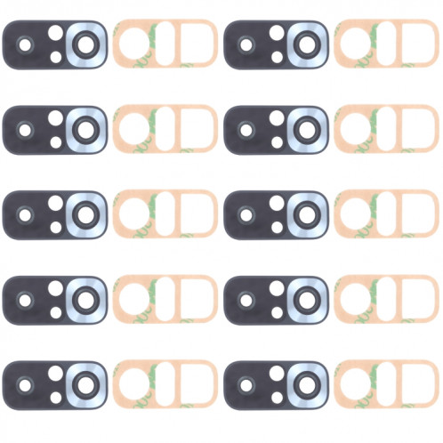 10 PCS Retour Camera Lens pour Xiaomi Redmi Note 10S M2101K7BG M2101K7BI M2101K7BNO SH2877477-34