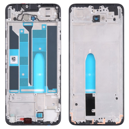 Pour OPPO Realme 8 4G / Realme 8 Pro RMX3085 RMX3081 Plaque de lunette de cadre LCD pour boîtier avant SH29211035-36
