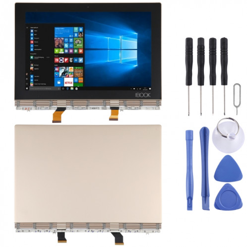 Écran LCD OEM pour Lenovo YOGA Book YB1-X91 YB1-X91L YB1-X91F Digitizer Assemblage complet avec cadre SH99JL742-35