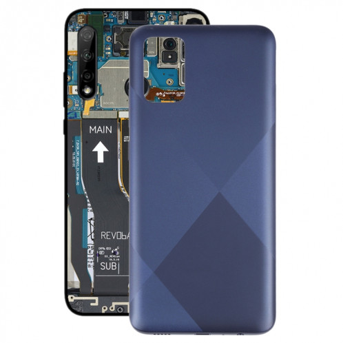 Pour Samsung Galaxy A02s Batterie Couverture Arrière (Bleu) SH06LL294-36