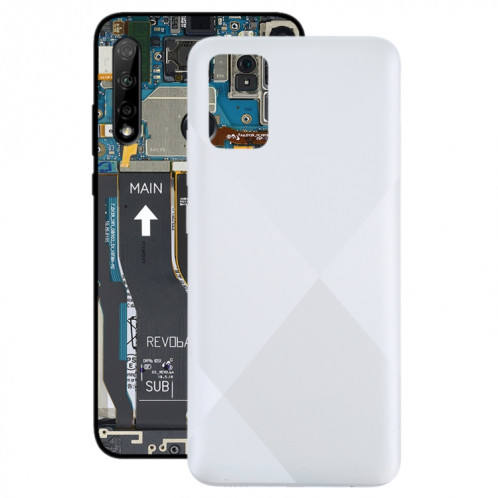 Pour Samsung Galaxy A02s Battery Back Cover (Blanc) SH06WL587-36
