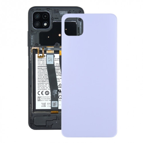 Coque arrière de batterie pour Samsung Galaxy A22 5G (violet) SH08PL1677-36