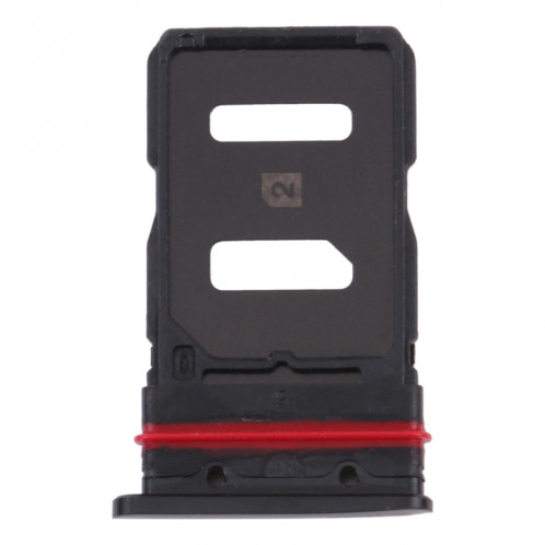 Plateau de carte SIM + plateau de carte SIM pour asus zenfone 8 zs590ks (noir givré) SH60FB1035-34