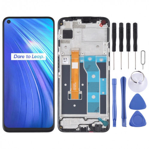 Écran LCD et ensemble complet de numériseur avec cadre pour OPPO Realme 6 RMX2001 SH31961354-36