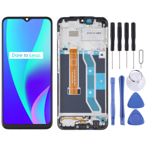 Écran LCD d'origine et ensemble complet de numériseur avec cadre pour OPPO Realme C15 RMX2180 (Version standard MTK) SH3201122-36
