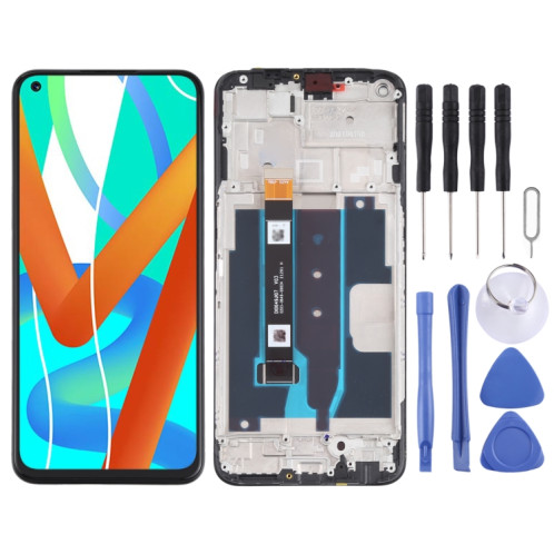 Écran LCD d'origine et ensemble complet de numériseur avec cadre pour OPPO Realme V13 5G SH32291069-36