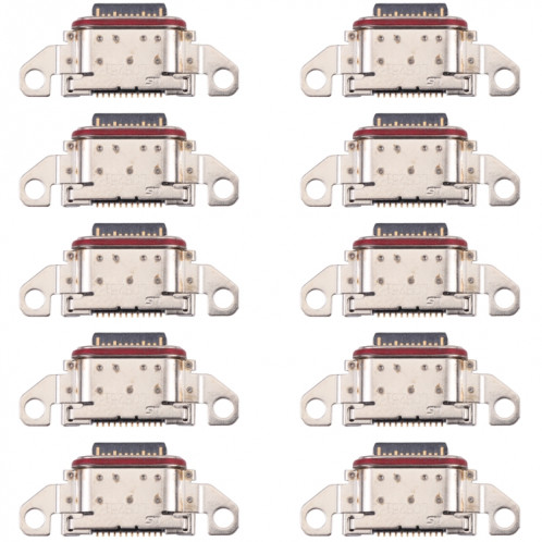 10 PCS Connecteur de port de charge pour LG Velvet 5G / Velvet 4G / Velvet 5G UW LM-G900N, LM-G900EM, LM-G900, LM-G900TM, LMG910EMW, LM-G910EMW, LM-G900V, LM-G900V SH33891937-34