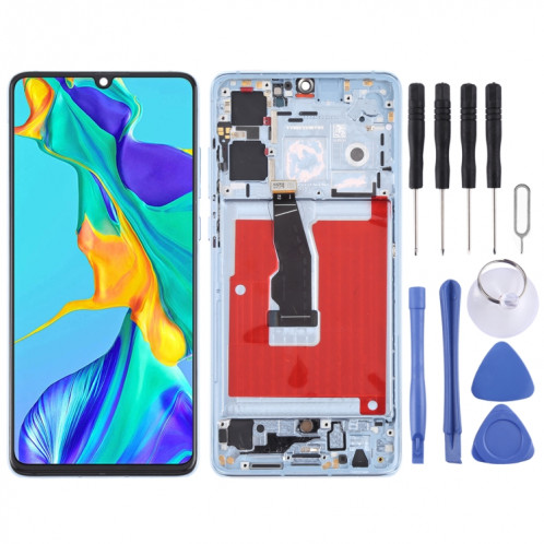 Écran LCD et numériseur ensemble complet avec cadre pour Huawei P30 (cristal respiratoire) SH36BC1569-37