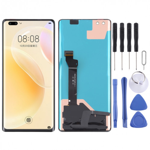 Écran LCD et numériseur Assemblage complet de Huawei Nova 8 Pro (Noir) SH438B973-37