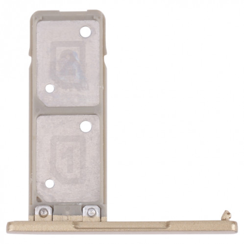 Plateau de carte SIM + plateau de carte SIM pour Sony Xperia XA1 Ultra / Xperia XA1 (or) SH483J1987-34