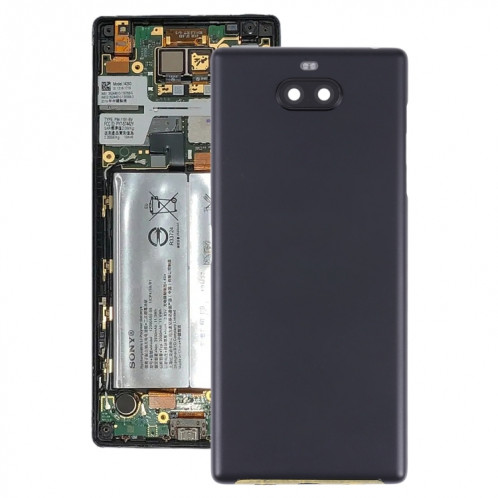 Couverture arrière de la batterie pour Sony Xperia 10 Plus (Noir) SH00BL545-36