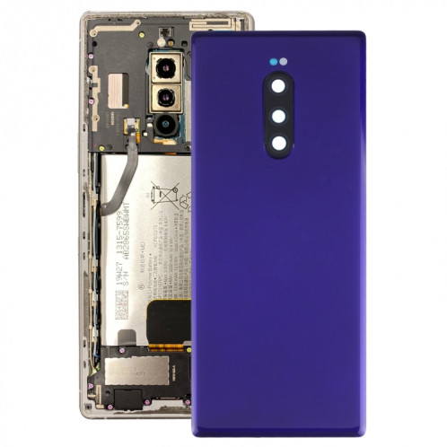 Couvercle arrière de la batterie pour Sony Xperia 1 / Xperia XZ4 (violet) SH03PL888-36