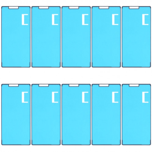 10 pcs Adhésif original du boîtier avant pour Sony Xperia Z3 SH3519809-34