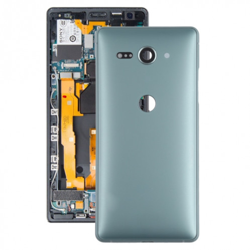 Couverture arrière de la batterie pour Sony Xperia XZ2 compact (vert) SH50GL871-36