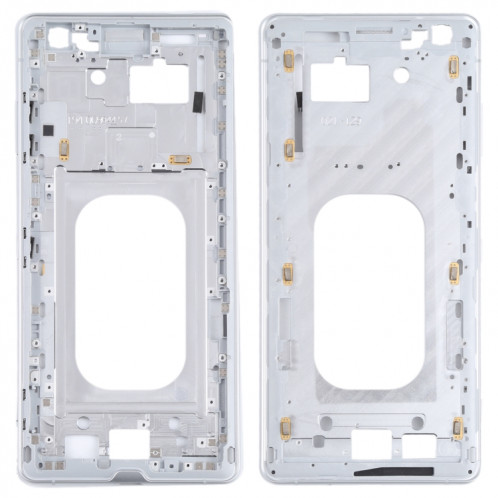 Plaque de lunette de cadre moyen pour Sony Xperia XZ3 (argent) SH652S763-36