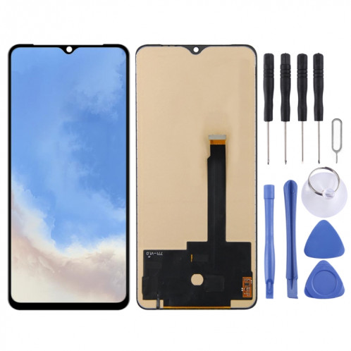 Pour OnePlus 7T HD1901 HD1903 HD1900 TFT Matériel Écran LCD et Digitizer Full Assembly (Noir) SH659B1723-37