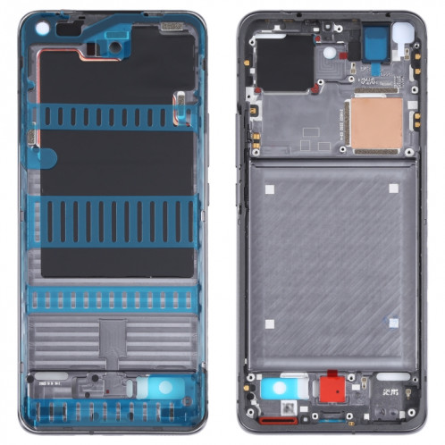 Plaque de lunette LCD de boîtier avant d'origine pour Xiaomi Mi 11 PRO M2102K1AC (Noir) SH692B536-37