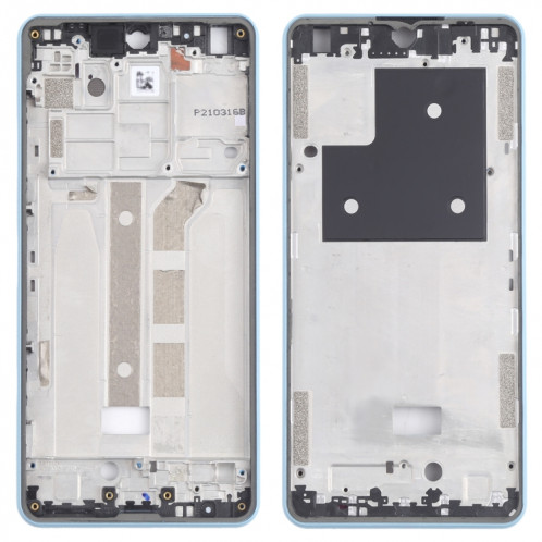 Plaque de lunette de cadre moyen pour Sony Xperia Ace II SO-41B (bleu) SH903L1177-36