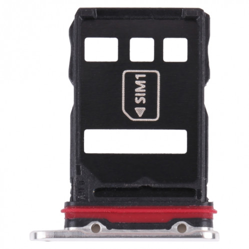 Plateau de carte SIM + Bac de carte NM pour Huawei Mate 40 Pro + (Argent) SH004S1859-34