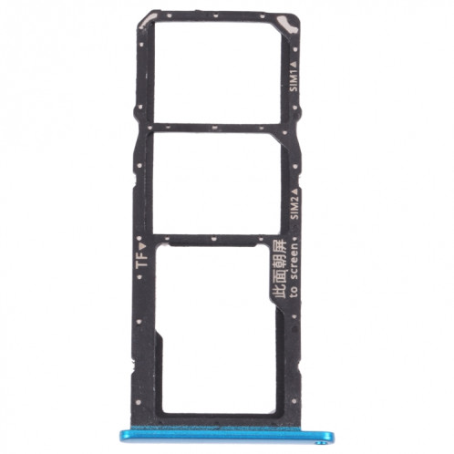Plateau de carte SIM + plateau de carte SIM + plateau de carte micro SD pour l'honneur 9a (vert) SH008G217-34
