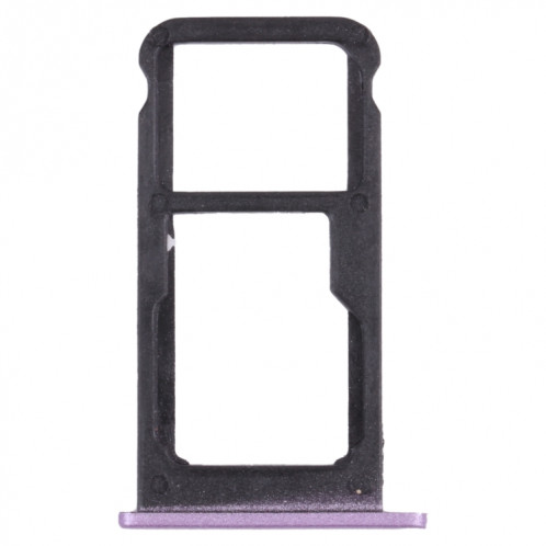 Plateau de carte SIM + plateau de carte SIM / plateau de carte micro SD pour le jeu d'honneur (violet) SH015P150-34