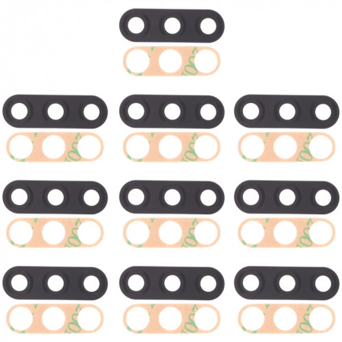 Lentille de caméra arrière 10 PCS pour LG Q60 / LG K12 Prime (Brésil) SH4054974-34