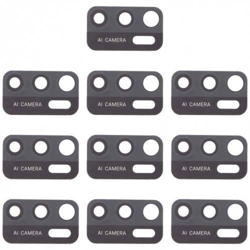 10 PCS Back Camera Lens pour ZTE Blade A7S 2020 SH4122977-34