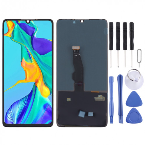 Écran LCD de matériau OLED et numériseur Assemblage complet de Huawei P30 SH41281626-37