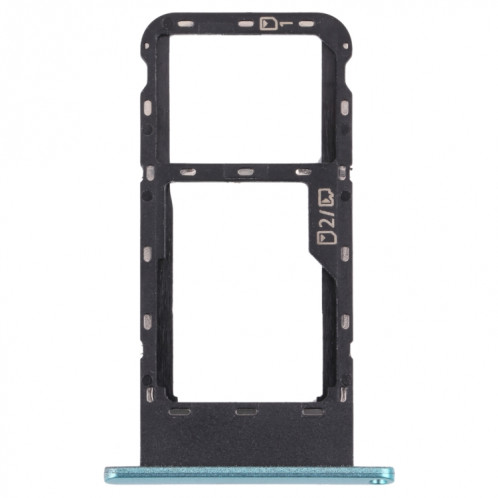 Plateau de carte SIM + plateau de cartes Micro SD pour la lame ZTE V2020 intelligente (givré green) SH59FG1571-34