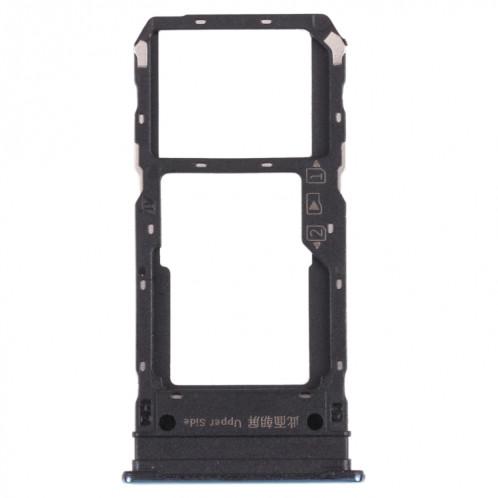 Pour vivo Y76s V2156A plateau de carte SIM + plateau de carte SIM/plateau de carte Micro SD (vert) SH504G744-34