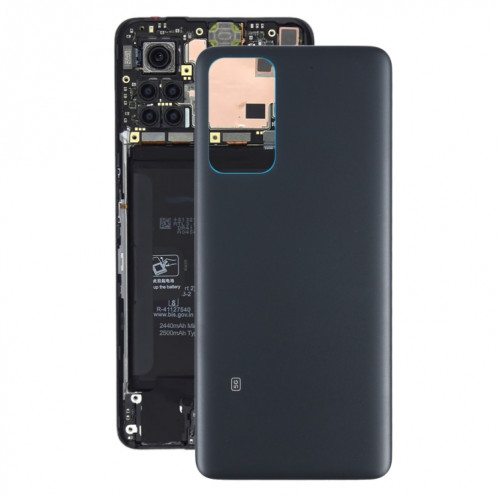 Couverture arrière de la batterie d'origine pour Xiaomi Redmi Note 11 (Chine) (Noir) SH97BL178-37