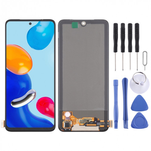 Matériau AMOLED Écran LCD original et numériseur Assemblage complet de Xiaomi Redmi Note 11 4G / RedMI Note 11S 4G SH46771752-37