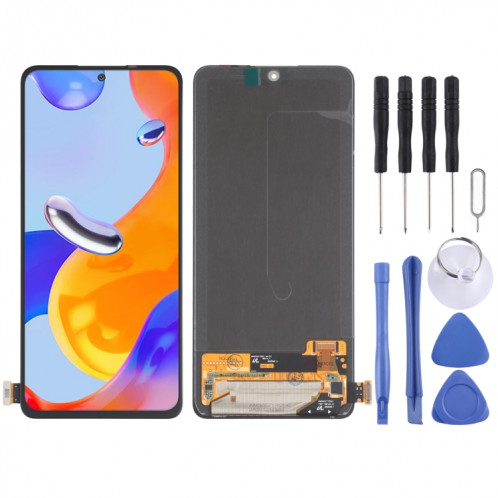 Super amoled Matériau Ecran LCD original et numérisateur Assemblage complet de Xiaomi Redmi Note 11 PRO 4G / REDMI NOTE 11 PRO 5G / REDMI NOTE 11 PRO + 5G (Inde) SH4678557-37