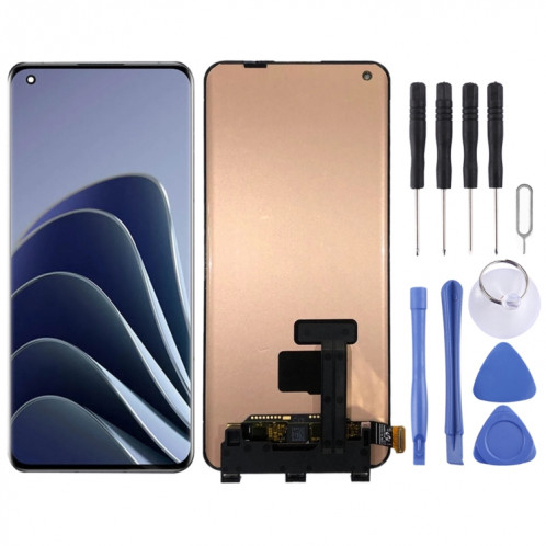 Pour OnePlus 10 Pro NE2210 avec écran LCD d'origine à assemblage complet de numériseur (noir) SH832B498-37