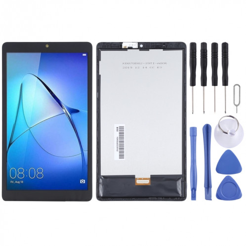 Écran LCD original et numériseur Assemblage complet avec cadre pour Huawei MediaPad T3 7.0 WiFi BG2-W09 (noir) SH40BL1486-36